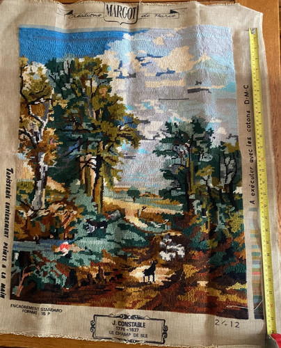 Vintage tapestry picture j - tapestry,