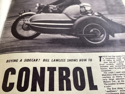 Sidecar control - sidecar,