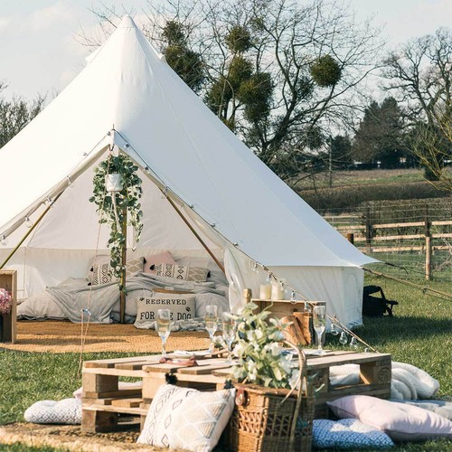 Bell tent polycotton with - polycotton,