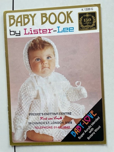 Lister lee baby knitting - baby, book