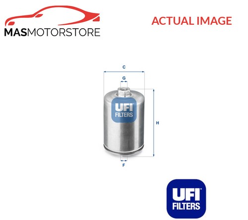 Engine fuel filter ufi 3174800 - engine,