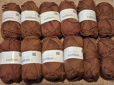 9x RICO Creative 100% Cotton