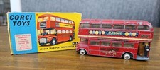 CORGI TOYS LONDON TRANSPORT ROUTEMASTER BUS 468 'OUTSPAN' - BOXED - NEEDS TLC