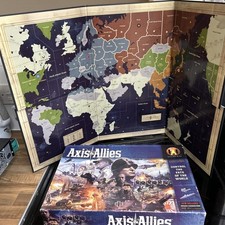 Axis and Allies: Control The Fate of The World Board Game - Never Used