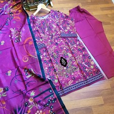 Elaaf  Embroidered Dhanak