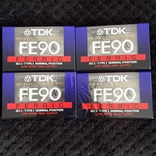 Tdk fe90 blank - tdk, x4