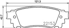 New Brake Pad Set, disc brake