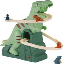 Roller Coaster Dinosaur Race