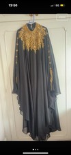 Farasha Style Abaya with Gold