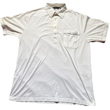 Gabicci Mens 2XL White Polo