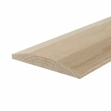 Solid White Oak Door Threshold Double Bevel Edge 0.9m