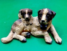 Hand Carved Wood St Bernard