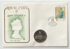 1989 Guernsey Coin Cover -