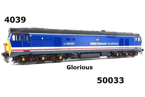 Heljan 4039 class 50033 - 4039,