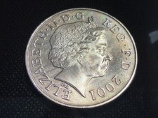 UK 5 Pounds 2001 Elizabeth II