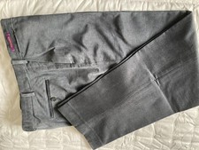 M&S LUXURY GREY CORD TROUSERS