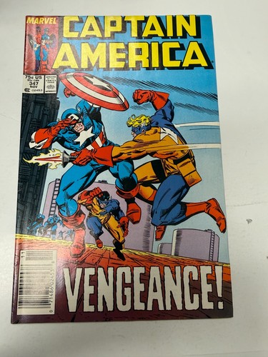 Captain america 347 nm - #347, vf-nm