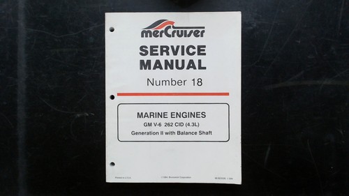 Mercruiser 262 cid - 262, 4.3l