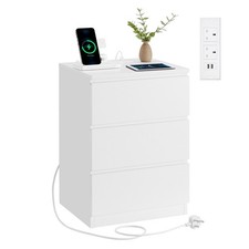 VASAGLE Bedside Table with