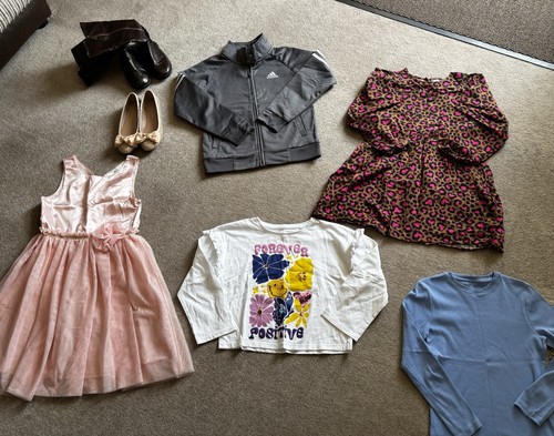 Girls clothes shoes bundle - &,