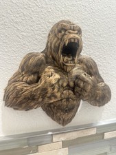 Roaring Gorilla Wall Mount
