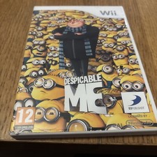 Despicable Me Wii Game  With Manual 