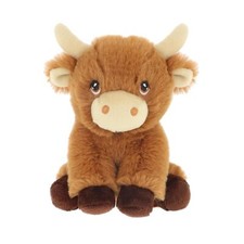 Shaggy Highland Cow Mini Plush