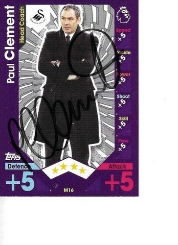 Paul clement signed - paul,