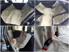 Rear Car Seat Cover Pet Hammock Green 2in1 Back Waterproof Protector For Volvo