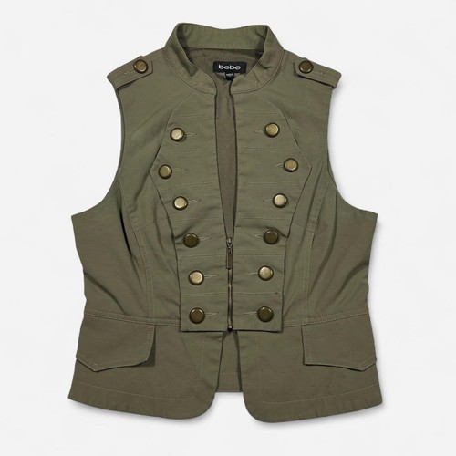 Vintage bebe green military - vintage,