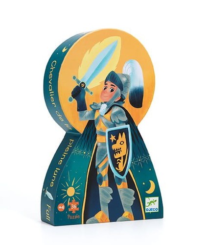 Djeco knight puzzle - puzzle, pcs