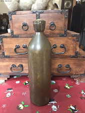 Antique Copper Hot Water Bottle/Flask/Foot Warmer