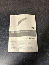 Bosch GOP12v-28 Multi Tool