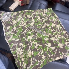 Harley Davidson Vintage 80s/90s Biker Neckerchief Bandana Scarf  Camo Design