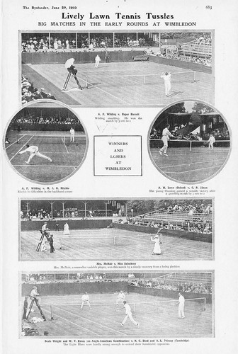 Tennis scenes from - tennis, the