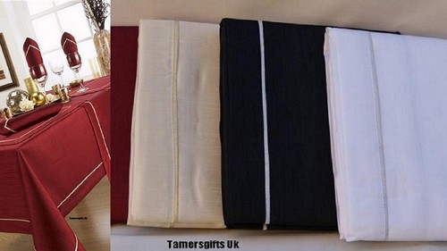 New tablecloths napkins - new,
