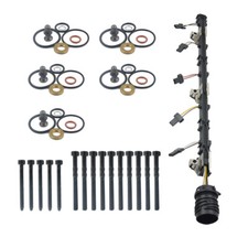 Injector Wiring Loom Seals Bolts Kit Fits VW T5 2003-2009 2.5 TDI AXD BPC BPE