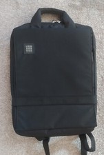 Moleskine ID Vertical 15 Device Bag -Black- Slimline backpack fits a 15" laptop