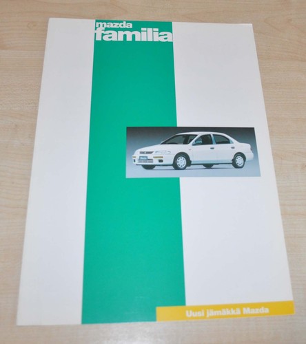 Mazda 323 familia brochure - mazda,
