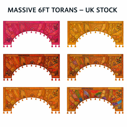 6ft torans indian - torans, patchwork