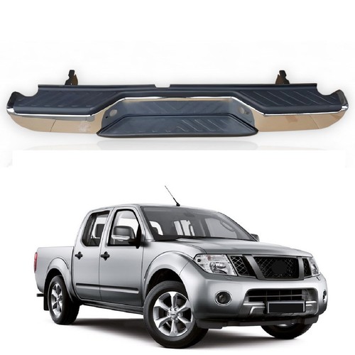 Rear chrome plated bumper with - rear,