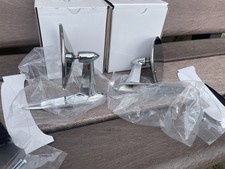 1x Pair Of American Classic Longbase Door Wing Mirrors Hot Rod Kit Car Ford Etc