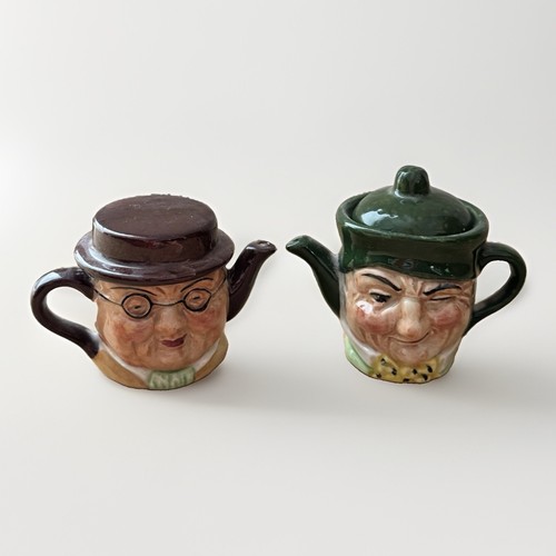 Miniature toby jug teapot - toby,