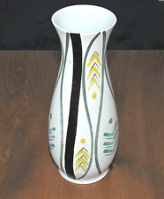 Vintage Brentleigh Ware vase hand painted S/S Royston