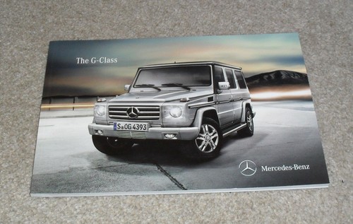Mercedes class brochure - g,