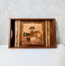 Vintage mid century inlaid