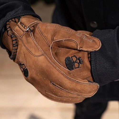 Musket glove brown small - bh,