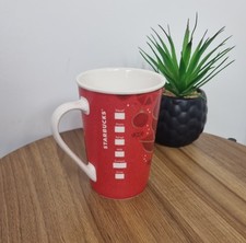 STARBUCKS 2013 Mug Red Christmas Xmas Cup Collectable 12 Fl Oz Coffee