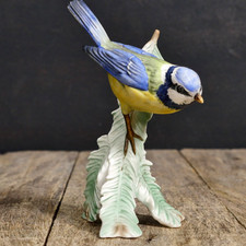 Goebel Blue Titmouse Porcelain