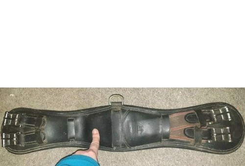 Prestige leather girth - 22",